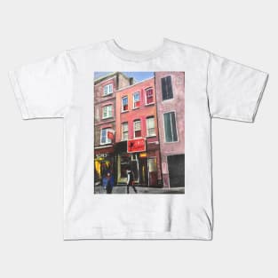 A Walk in Soho, London Kids T-Shirt